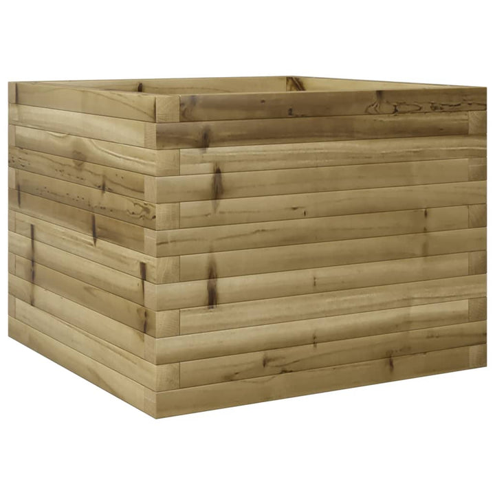 Plantenbak 60x60x45,5 cm geïmpregneerd grenenhout