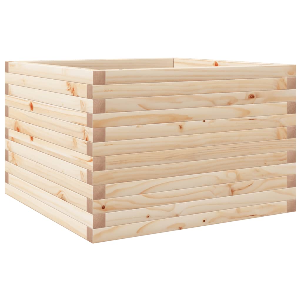 Plantenbak 70x70x45,5 cm massief grenenhout