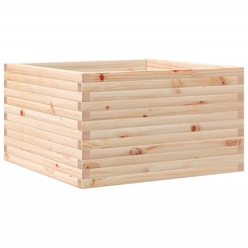 Plantenbak 80x80x45,5 cm massief grenenhout