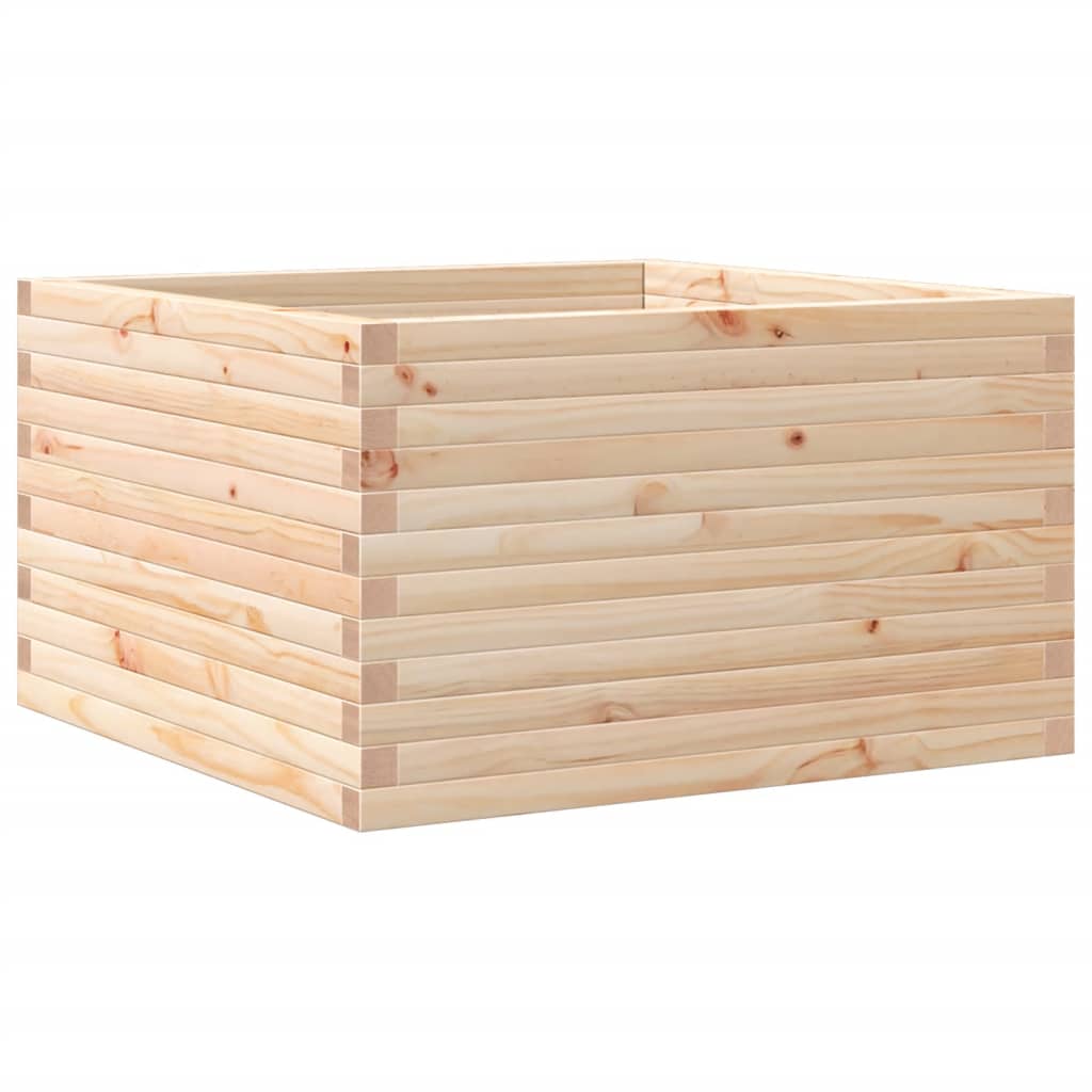 Plantenbak 80x80x45,5 cm massief grenenhout