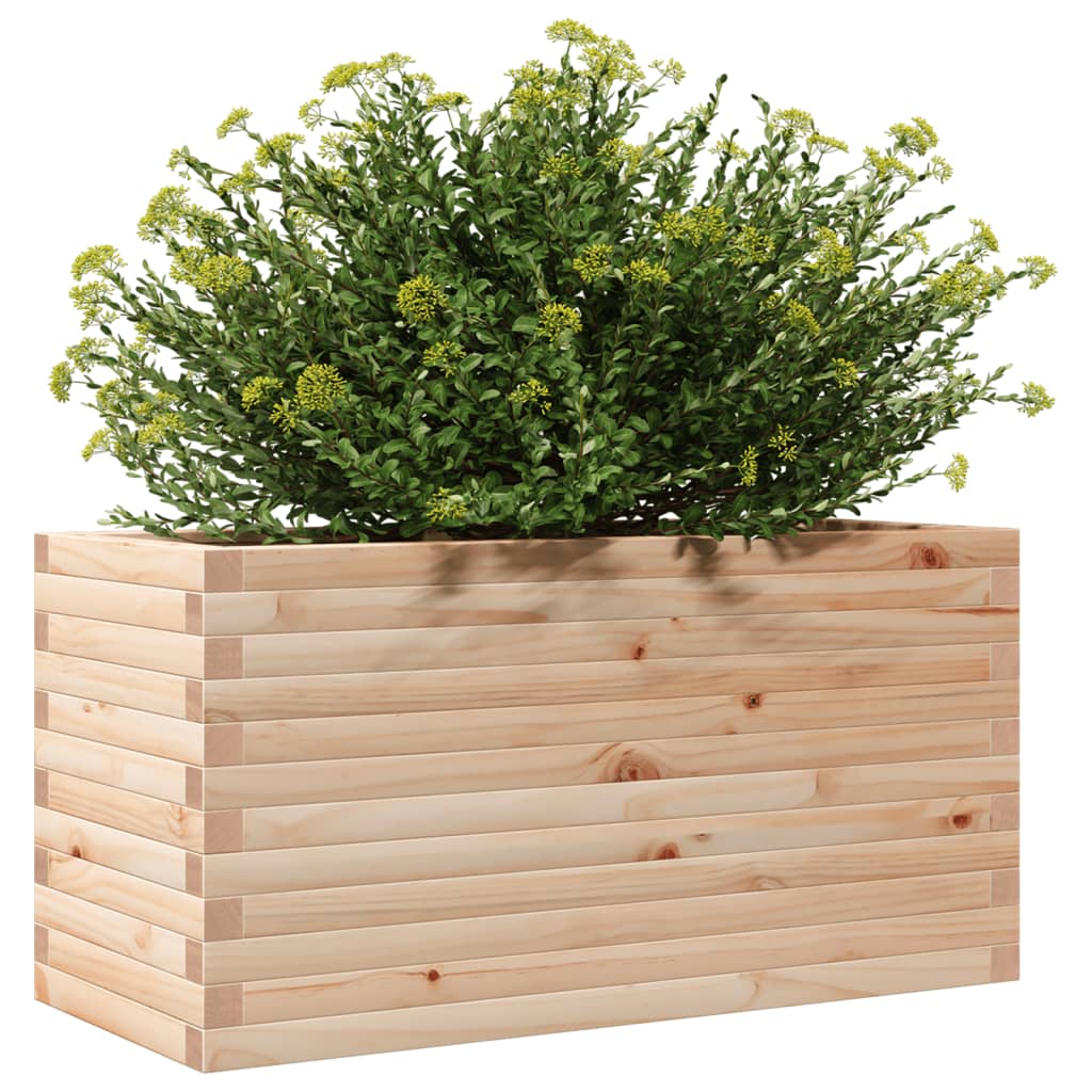 Plantenbak 90x40x45,5 cm massief grenenhout