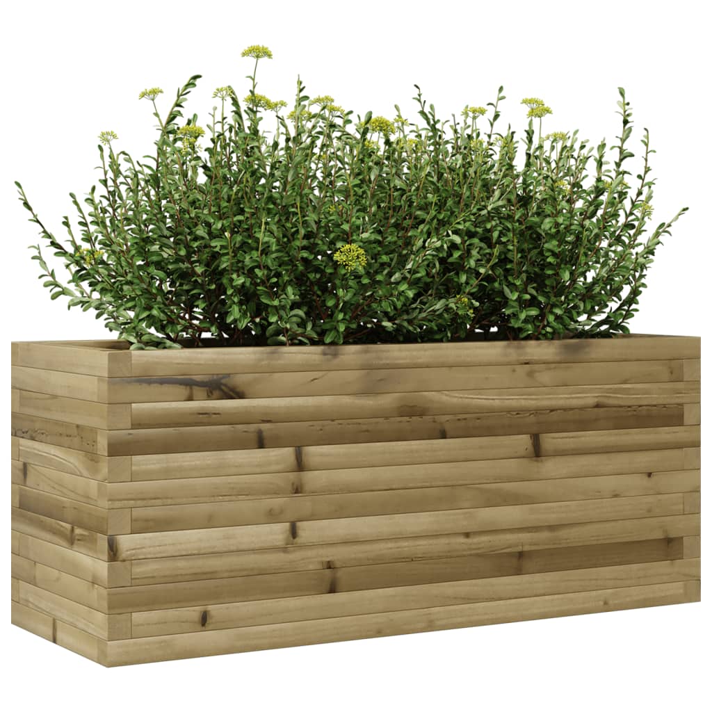 Plantenbak 110x40x45,5 cm geïmpregneerd grenenhout