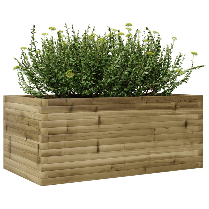 Plantenbak 110x60x45,5 cm geïmpregneerd grenenhout