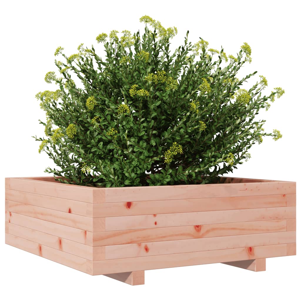 Plantenbak 70x70x26,5 cm massief douglashout