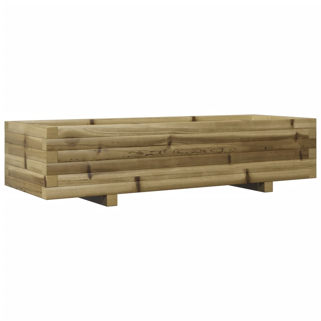 Plantenbak 110x40x26,5 cm geïmpregneerd grenenhout