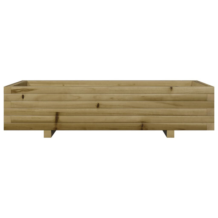 Plantenbak 110x60x26,5 cm geïmpregneerd grenenhout