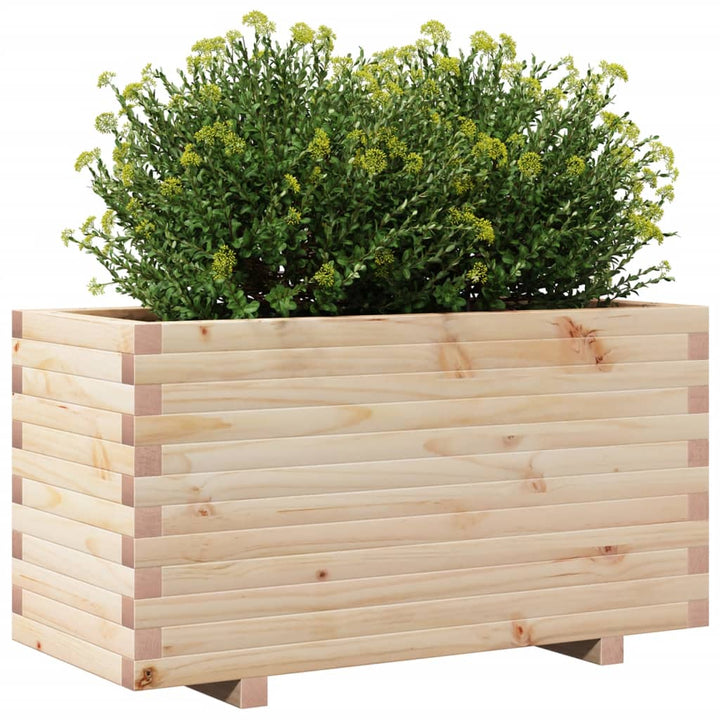 Plantenbak 90x40x49,5 cm massief grenenhout