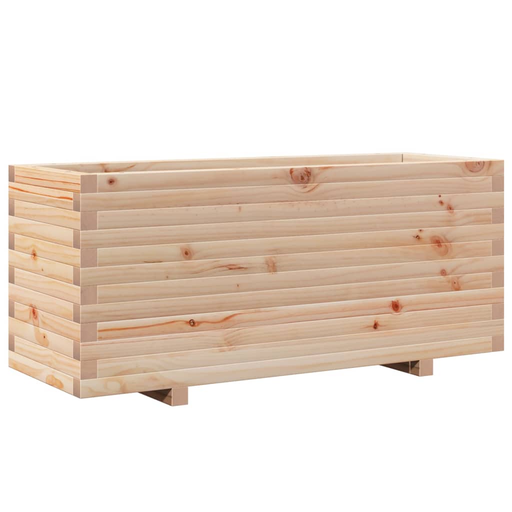 Plantenbak 110x40x49,5 cm massief grenenhout