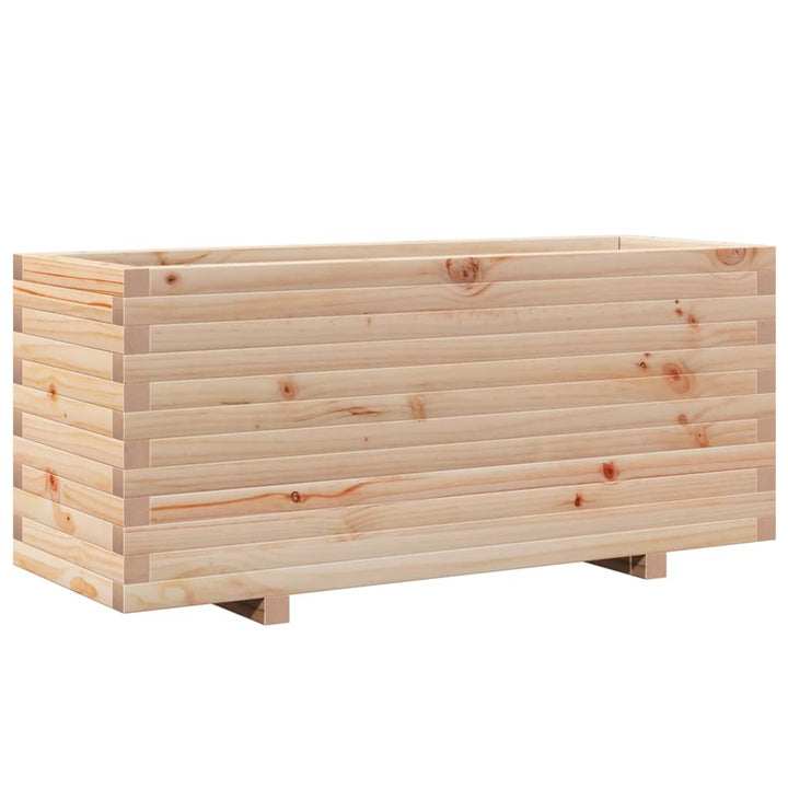 Plantenbak 110x40x49,5 cm massief grenenhout