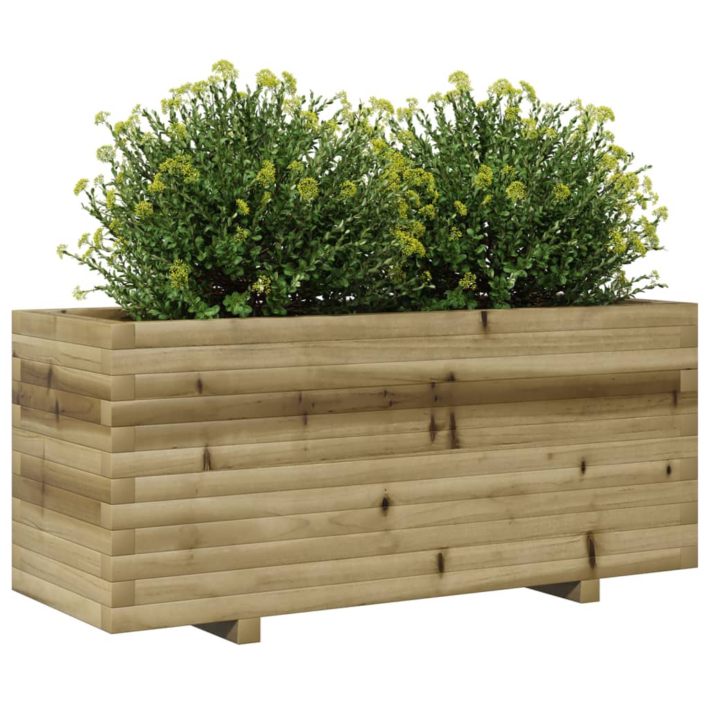 Plantenbak 110x40x49,5 cm geïmpregneerd grenenhout