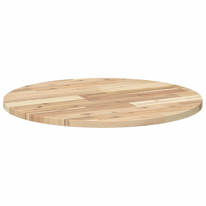 Tafelblad rond ø˜ 60x2 cm massief acaciahout