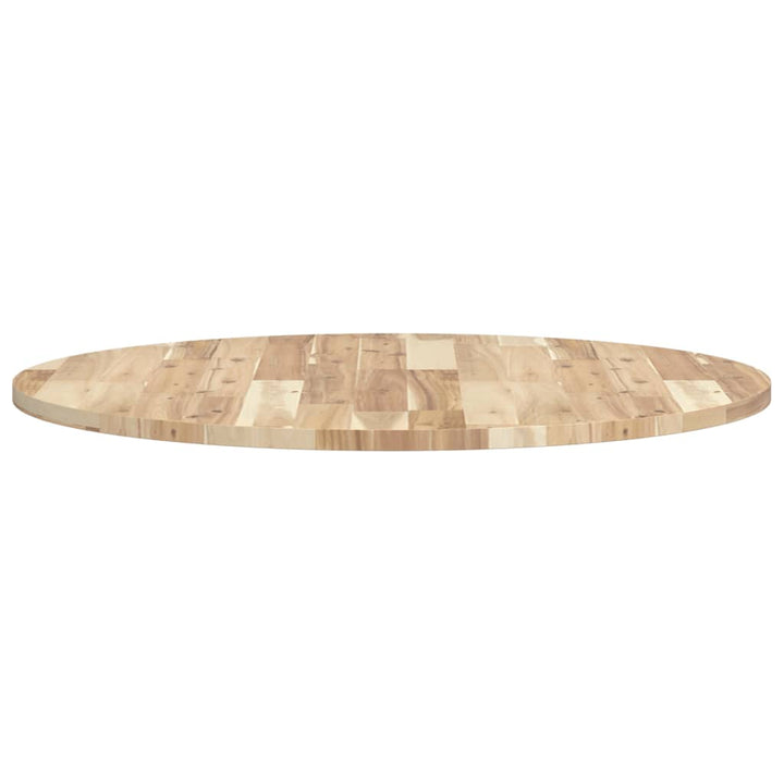 Tafelblad rond ø˜ 80x2 cm massief acaciahout