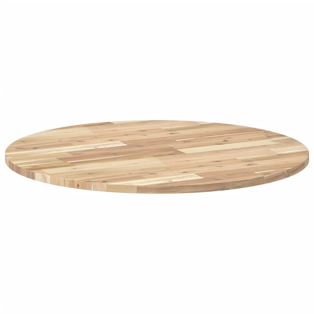 Tafelblad rond ø˜ 80x2 cm massief acaciahout