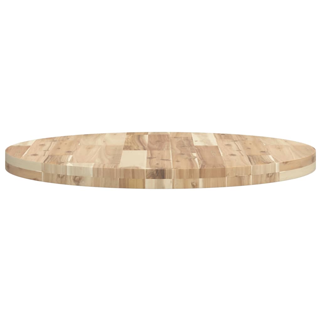 Tafelblad rond ø˜ 70x4 cm massief acaciahout