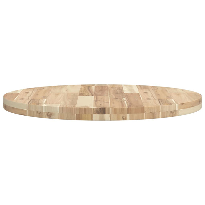 Tafelblad rond ø˜ 70x4 cm massief acaciahout