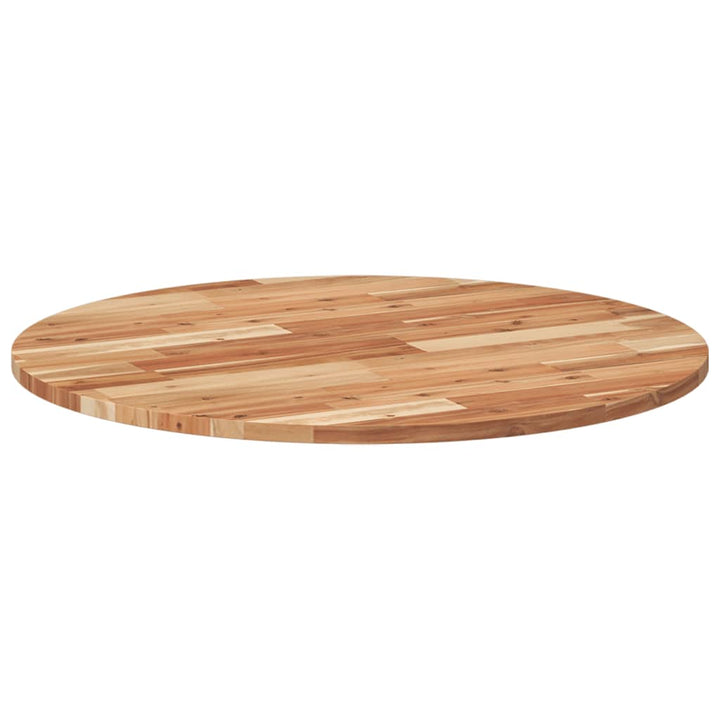 Tafelblad rond ø˜ 80x2 cm massief acaciahout