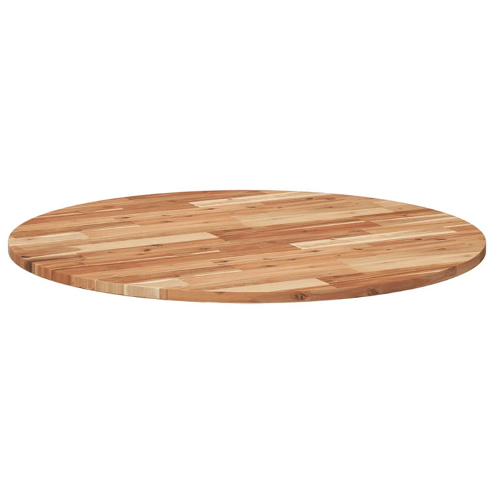 Tafelblad rond ø˜ 90x2 cm massief acaciahout