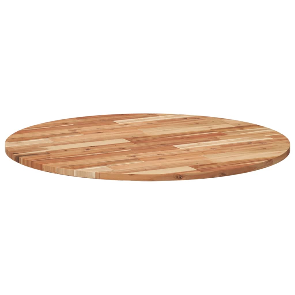 Tafelblad rond ø˜ 90x2 cm massief acaciahout