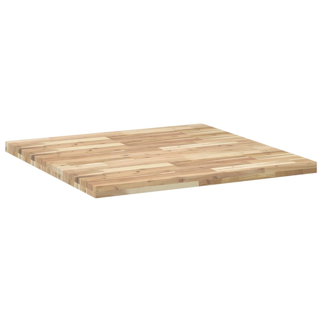 Tafelblad vierkant 90x90x4 cm massief acaciahout