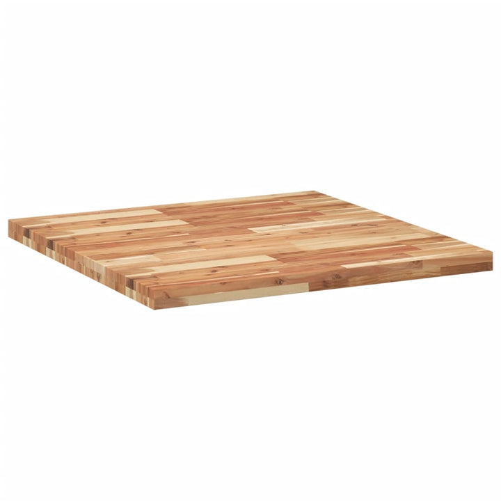 Tafelblad vierkant 80x80x4 cm massief acaciahout