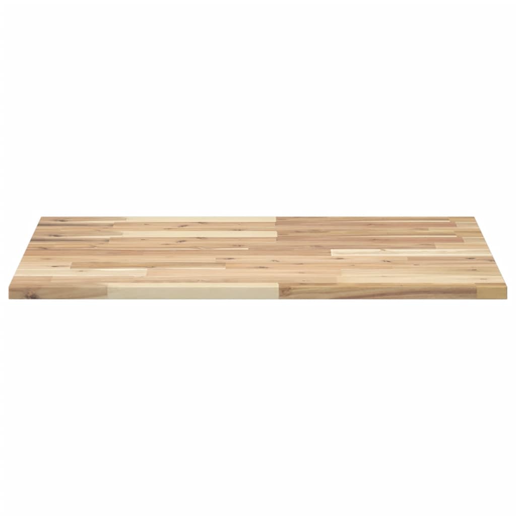 Tafelblad rechthoekig 100x60x2 cm massief acaciahout