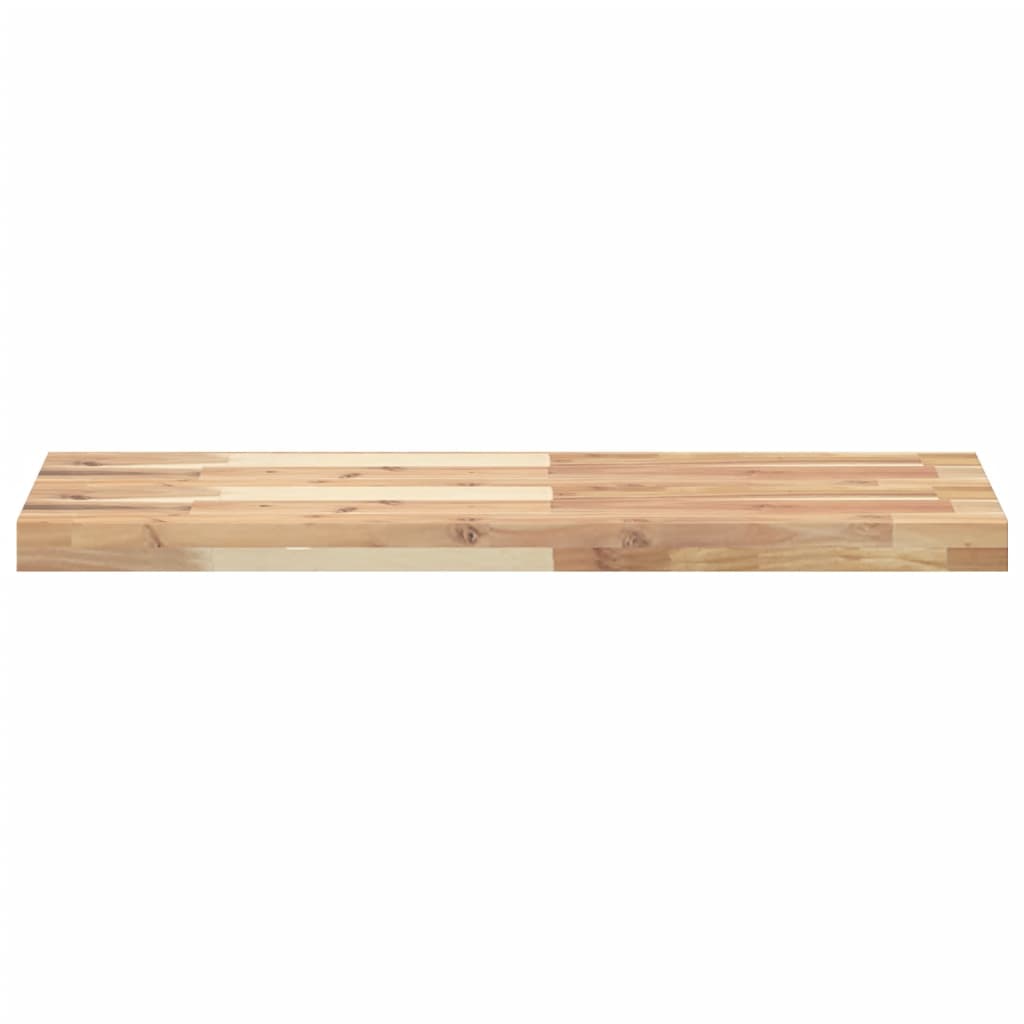 Tafelblad rechthoekig 100x30x4 cm massief acaciahout