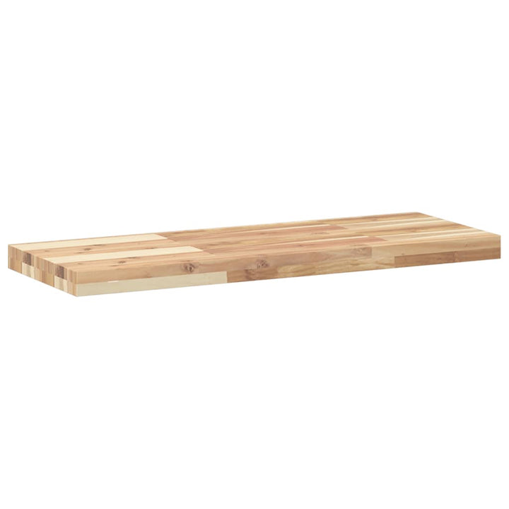 Tafelblad rechthoekig 100x30x4 cm massief acaciahout