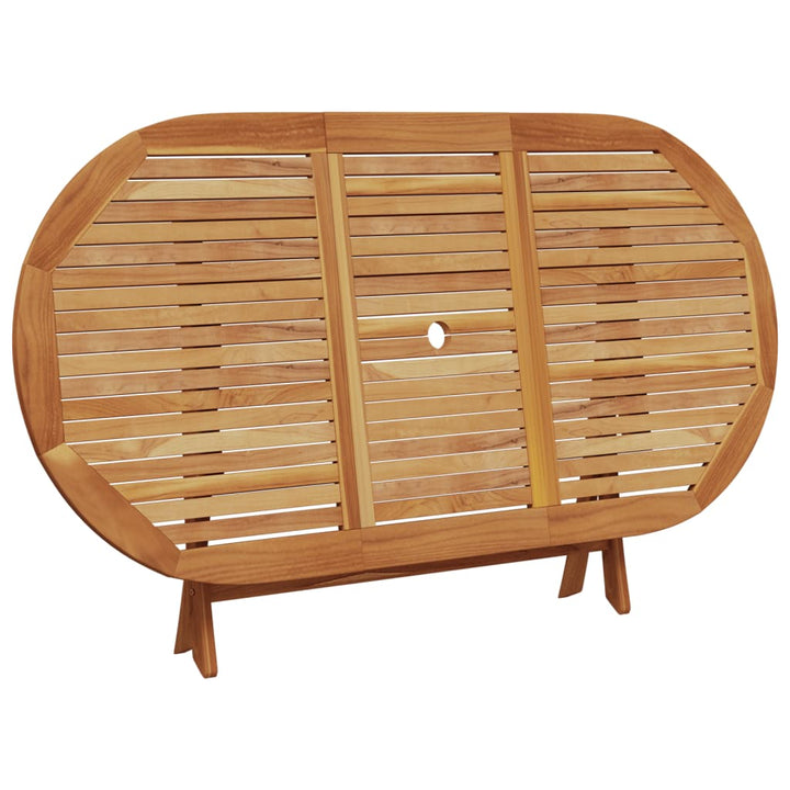 7-delige Tuinset poly rattan en massief hout beige