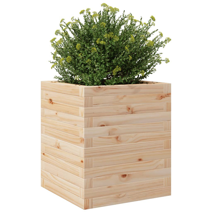 Plantenbak 40x40x46 cm massief grenenhout