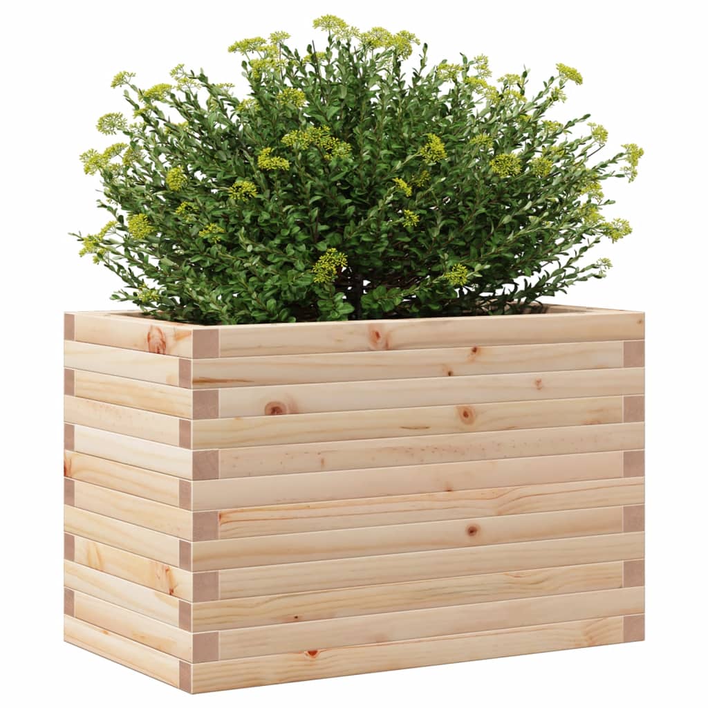 Plantenbak 70x40x46 cm massief grenenhout