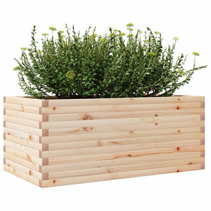 Plantenbak 110x60x46 cm massief grenenhout