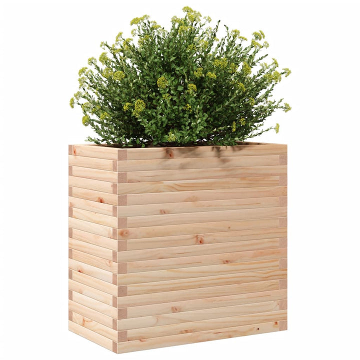 Plantenbak 70x40x68,5 cm massief groenhout