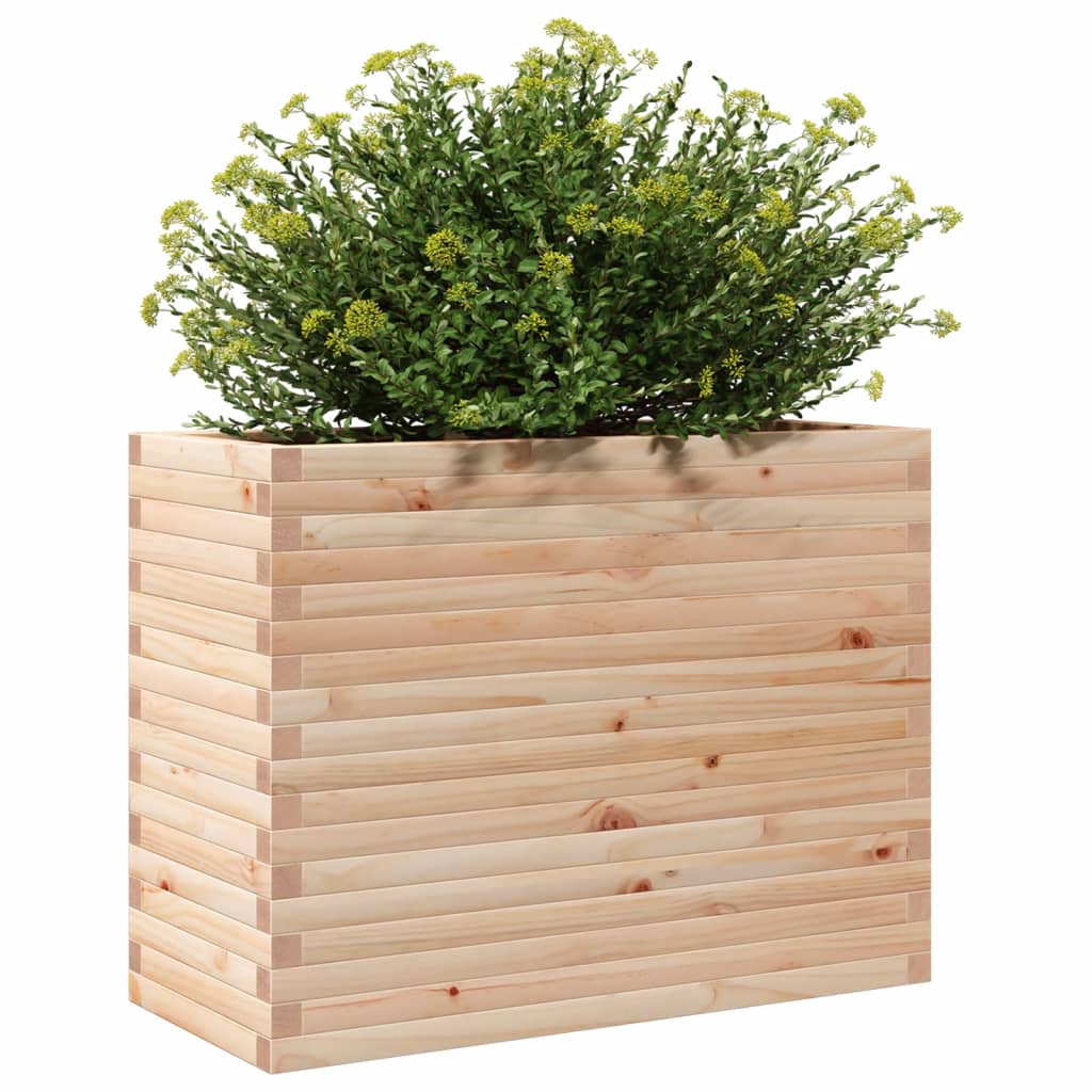 Plantenbak 90x40x68,5 cm massief grenenhout