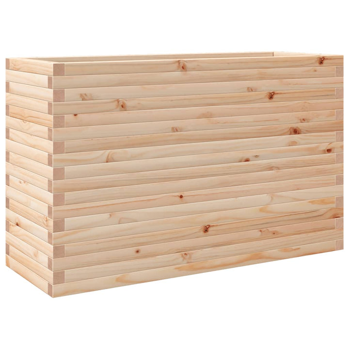 Plantenbak 110x40x68,5 cm massief grenenhout