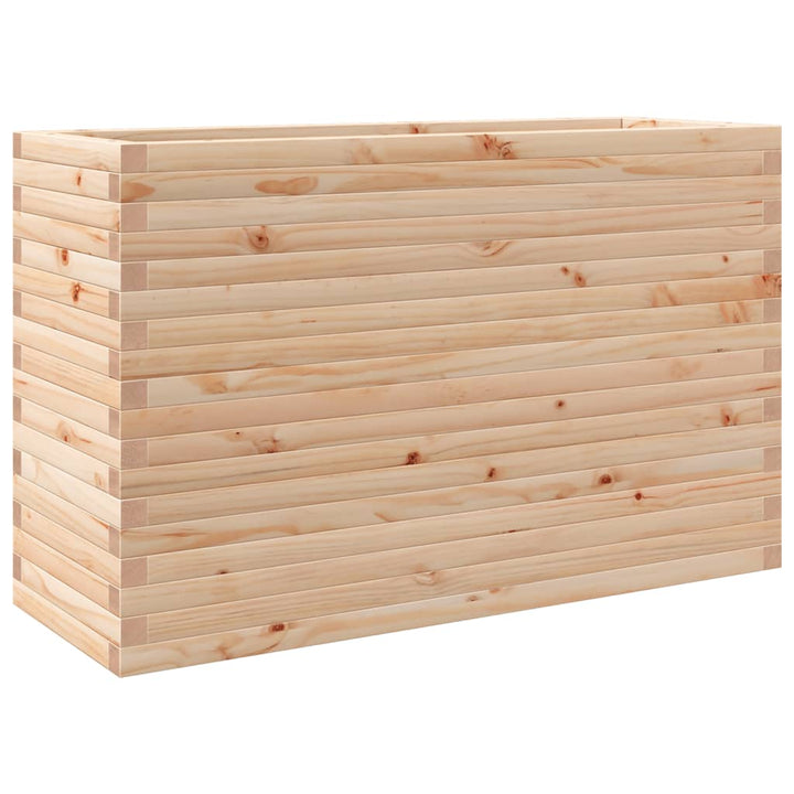 Plantenbak 110x40x68,5 cm massief grenenhout