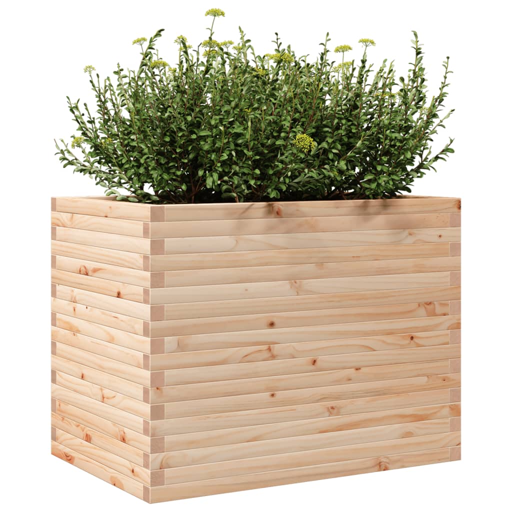 Plantenbak 90x60x68,5 cm massief grenenhout