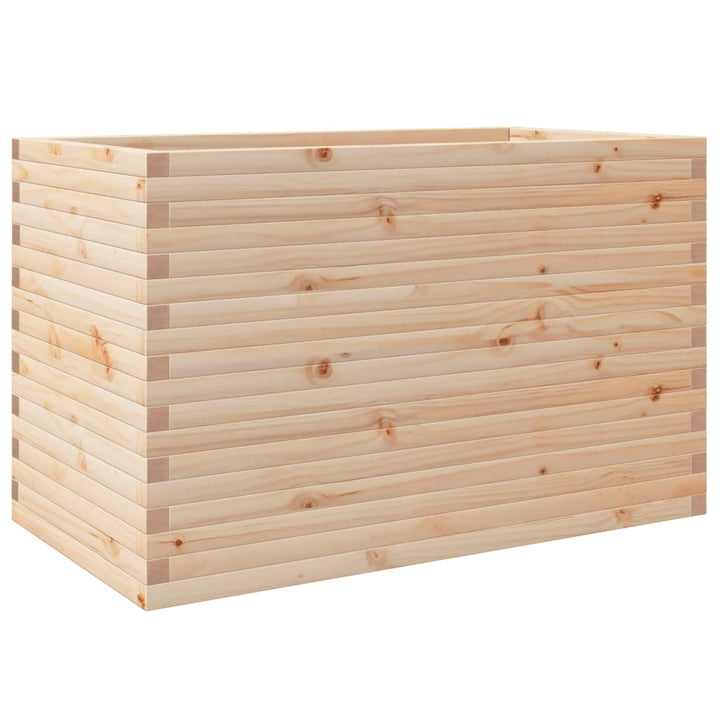 Plantenbak 110x60x68,5 cm massief grenenhout