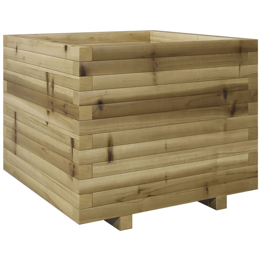 Plantenbak 60x60x49,5 cm geïmpregneerd grenenhout