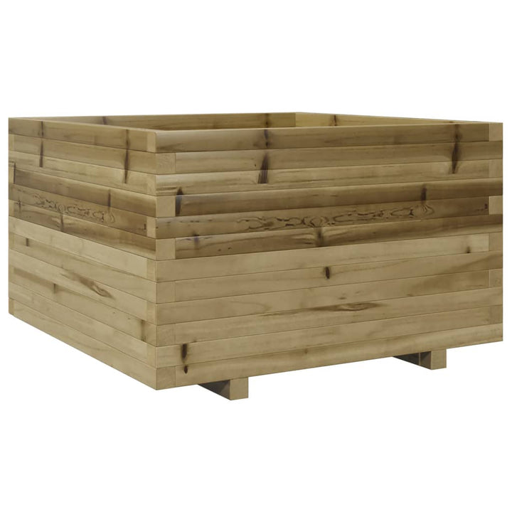 Plantenbak 80x80x49,5 cm geïmpregneerd grenenhout