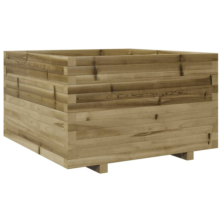 Plantenbak 80x80x49,5 cm geïmpregneerd grenenhout