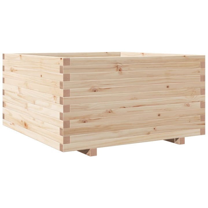 Plantenbak 90x90x49,5 cm massief grenenhout