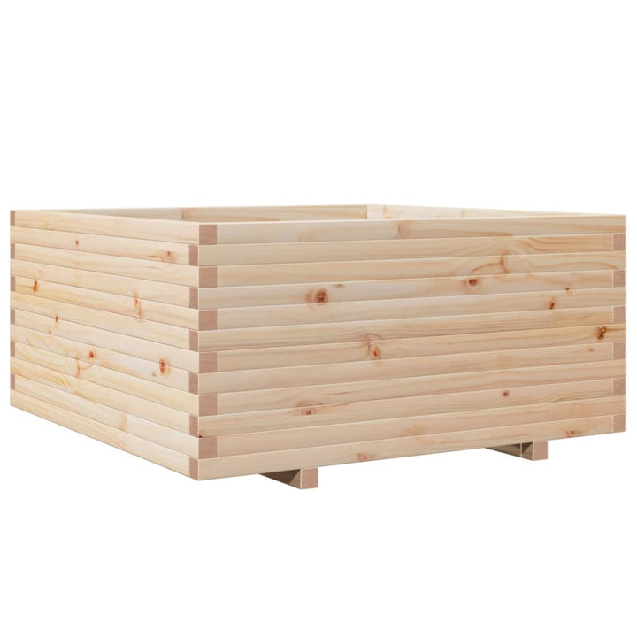 Plantenbak 100x100x49,5 cm massief grenenhout