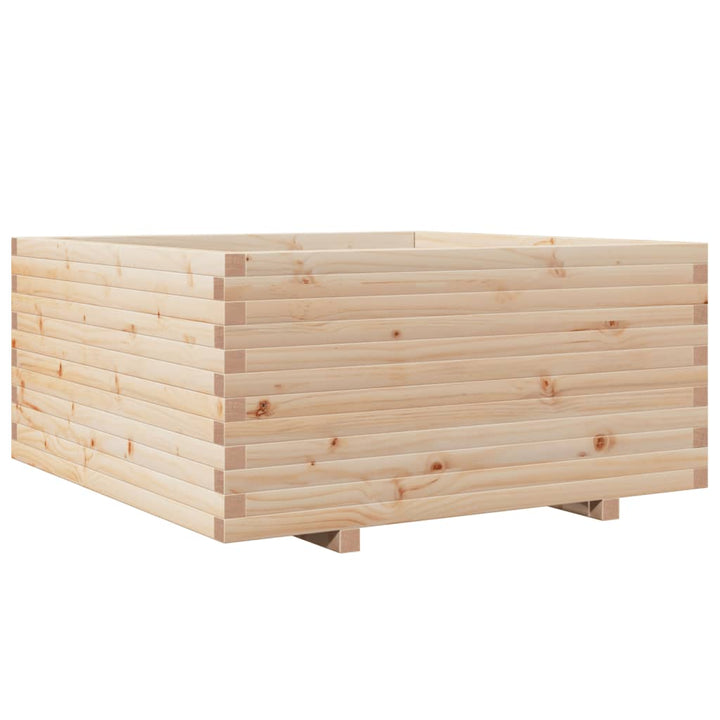 Plantenbak 100x100x49,5 cm massief grenenhout