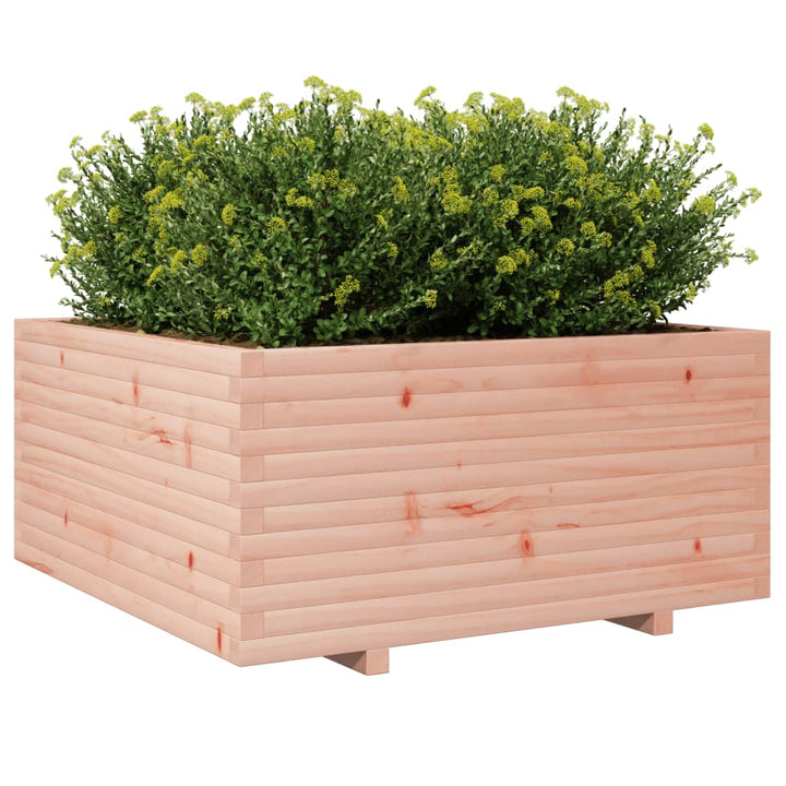 Plantenbak 100x100x49,5 cm massief douglashout