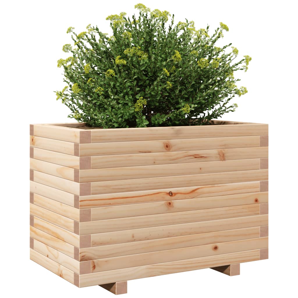 Plantenbak 70x40x49,5 cm massief grenenhout