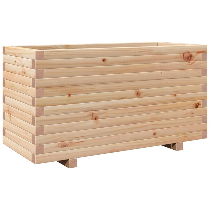 Plantenbak 90x40x49,5 cm massief grenenhout