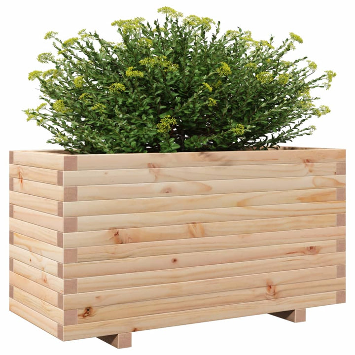 Plantenbak 90x40x49,5 cm massief grenenhout