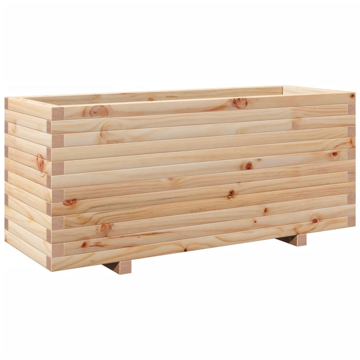 Plantenbak 110x40x49,5 cm massief grenenhout