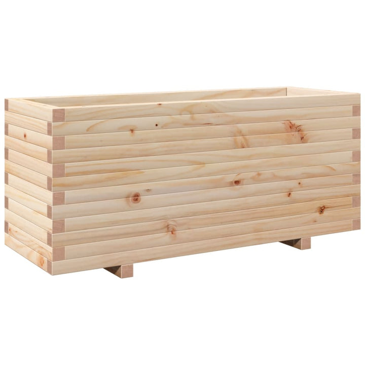 Plantenbak 110x40x49,5 cm massief grenenhout