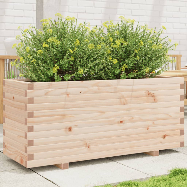 Plantenbak 110x40x49,5 cm massief grenenhout